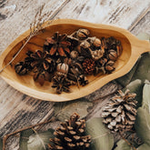 The Curated Parcel - Papaya Wooden Bowl